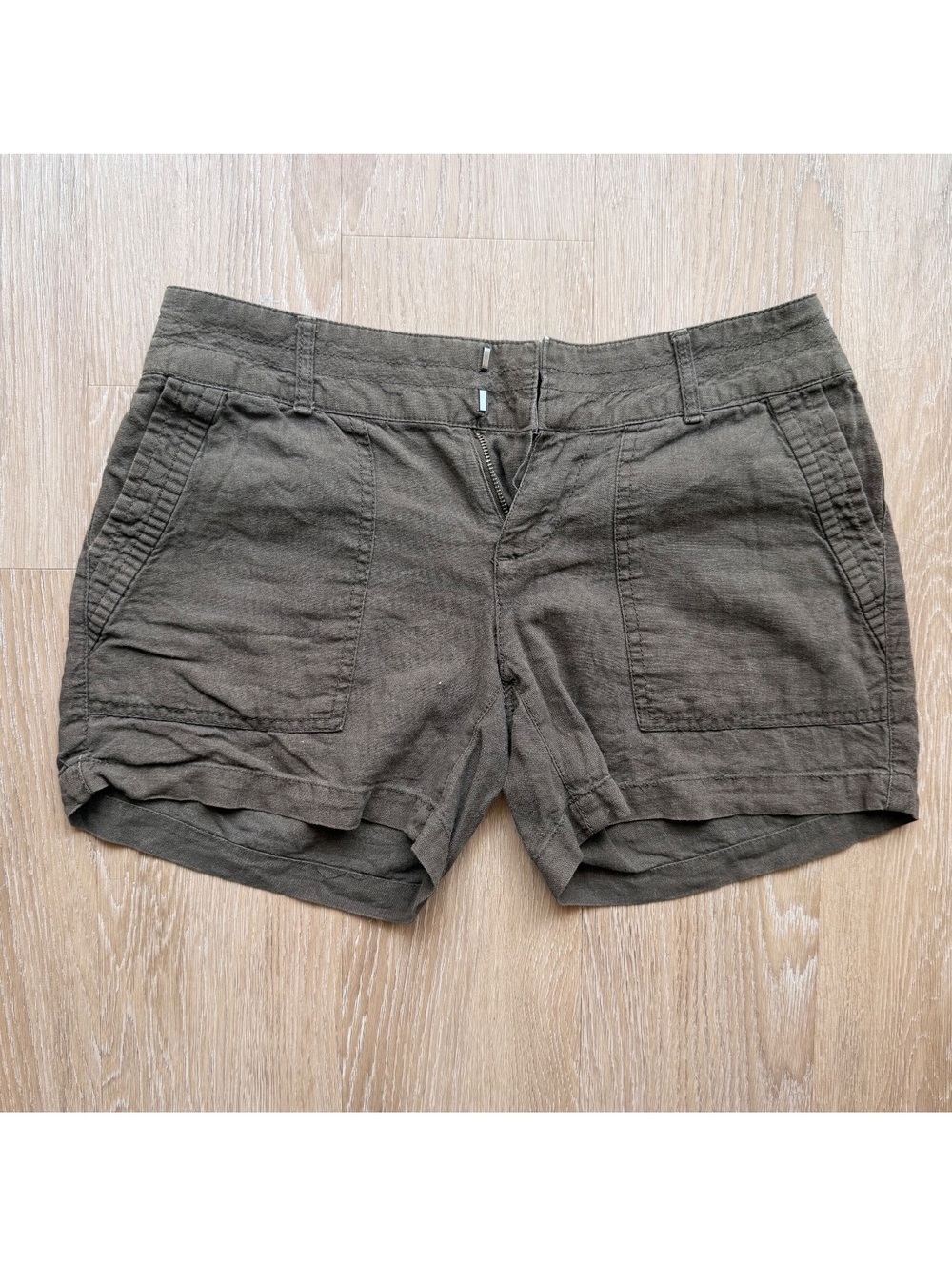 Linen Shorts Apt. 9 Modern Brown Size 2